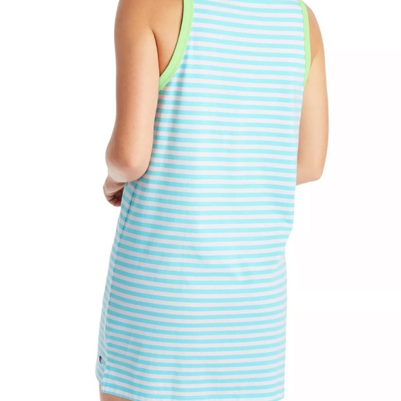 Champion sleeveless Campus blue horizon striped tank dress - Picture 2 of 7